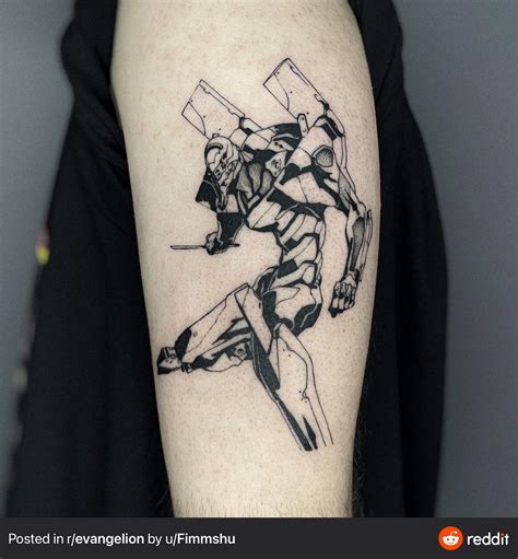 evangelion tattoo|evangelion tattoo ideas.